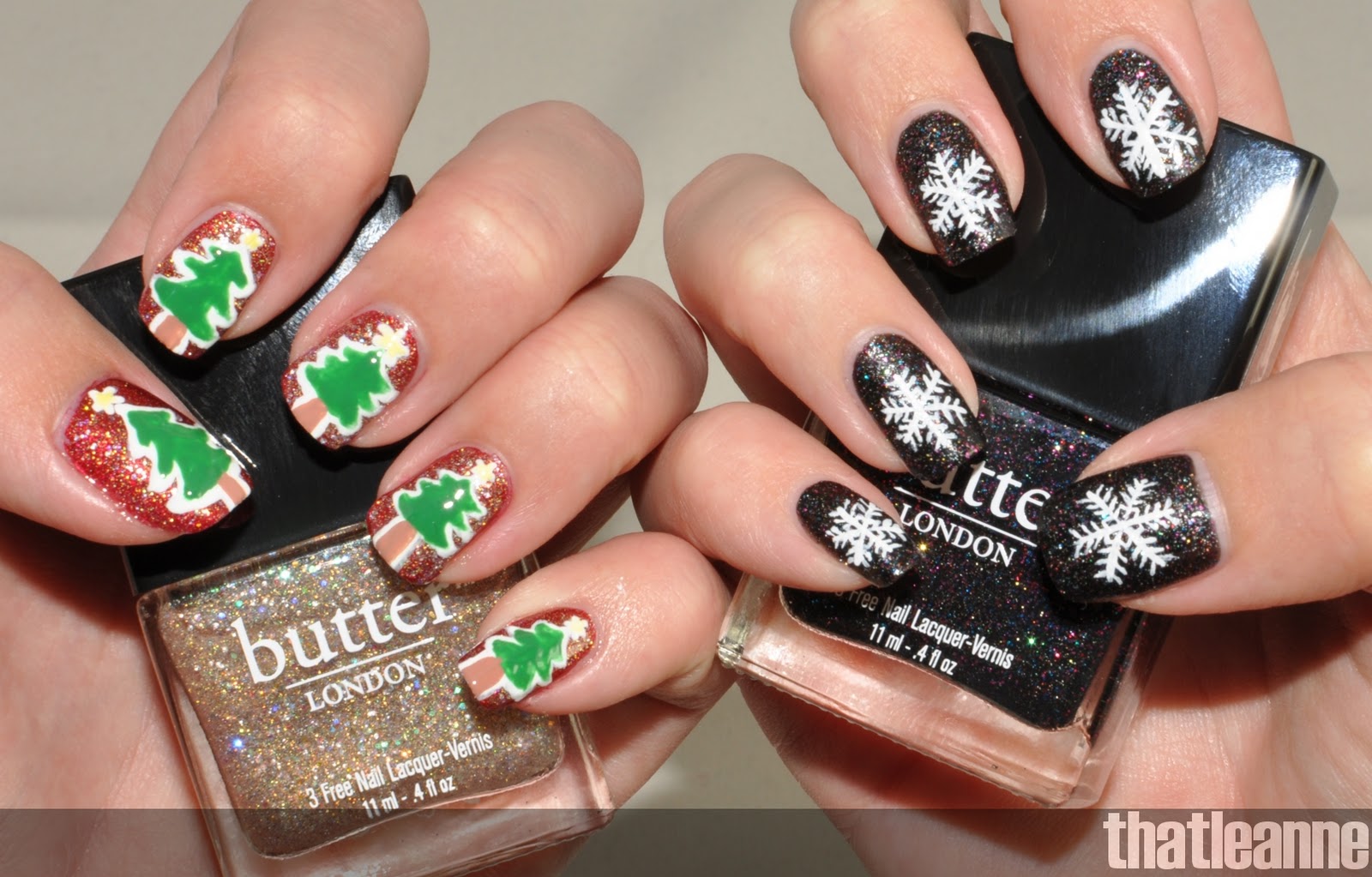  : Simple Holiday Nail Art Ideas feat. Butter London Holiday 2011